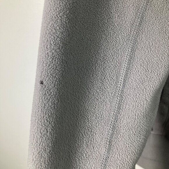 Mens Patagonia Micro D Fleece Full Zip Jacket Gray XS Polyester Flaw - Picture 9 of 11